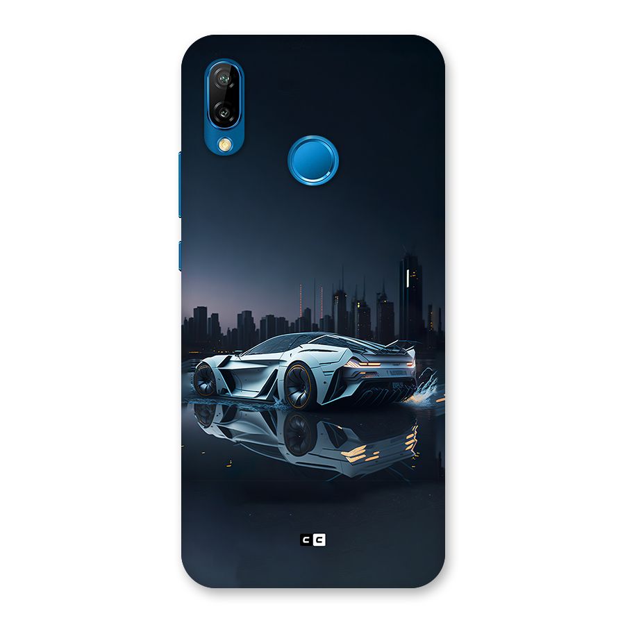 Car of Future Back Case for Huawei P20 Lite