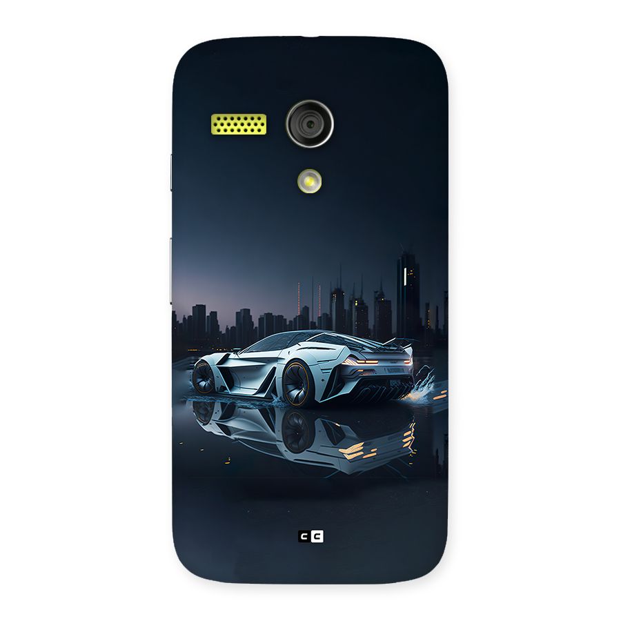 Car of Future Back Case for Moto G