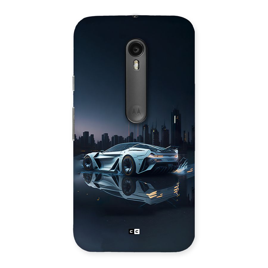 Car of Future Back Case for Moto G3
