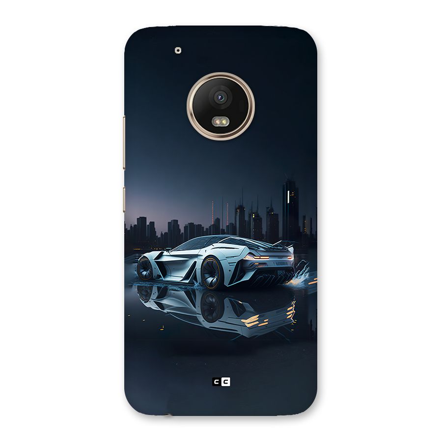 Car of Future Back Case for Moto G5 Plus