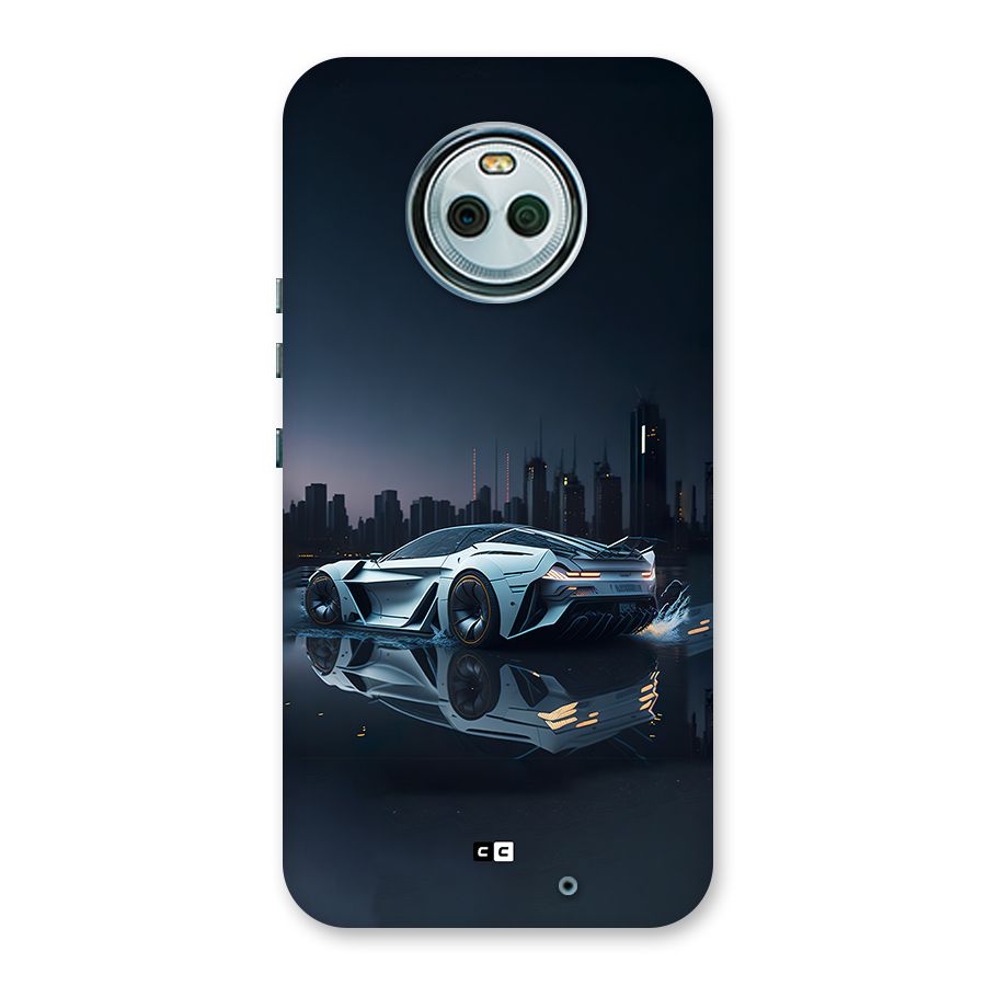 Car of Future Back Case for Moto X4