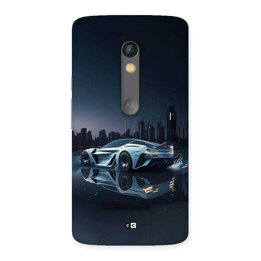 Car of Future Back Case for Moto X Play