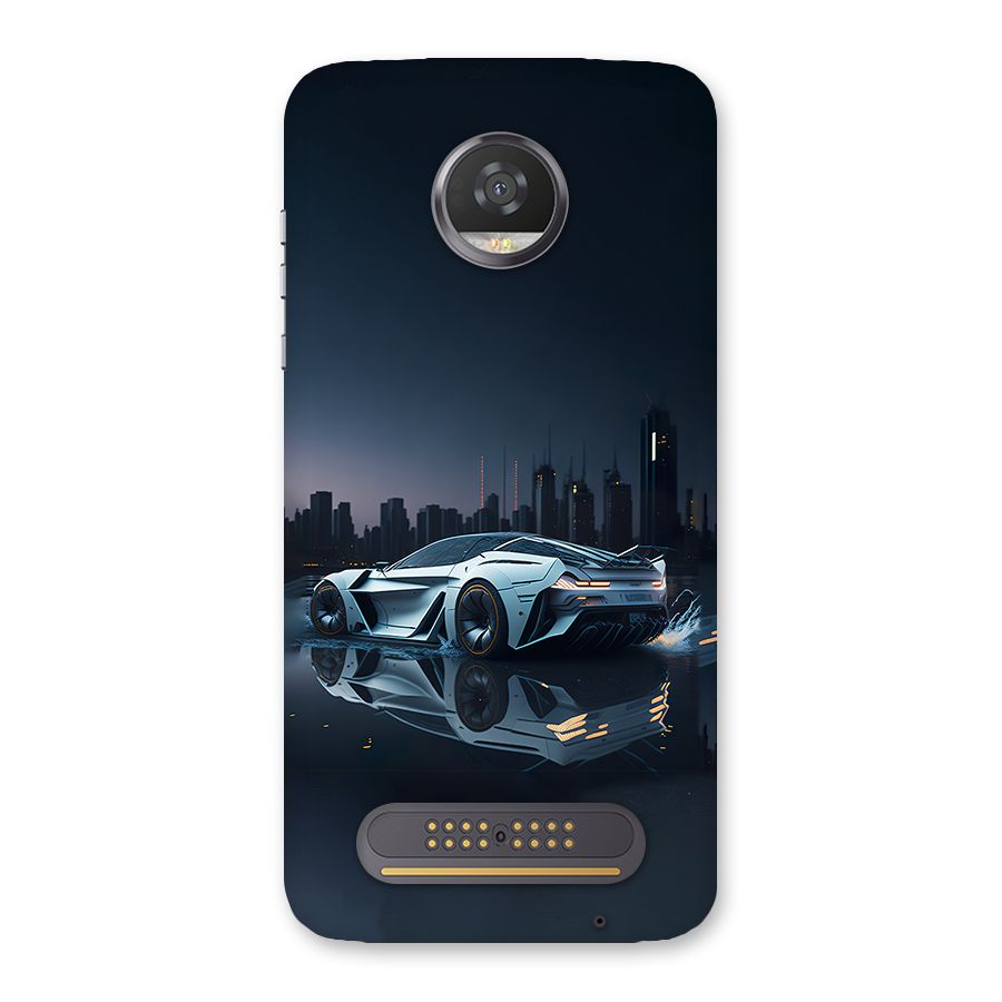 Car of Future Back Case for Moto Z2 Play