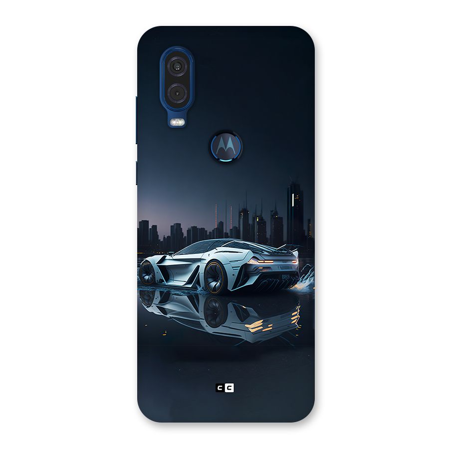 Car of Future Back Case for Motorola One Vision