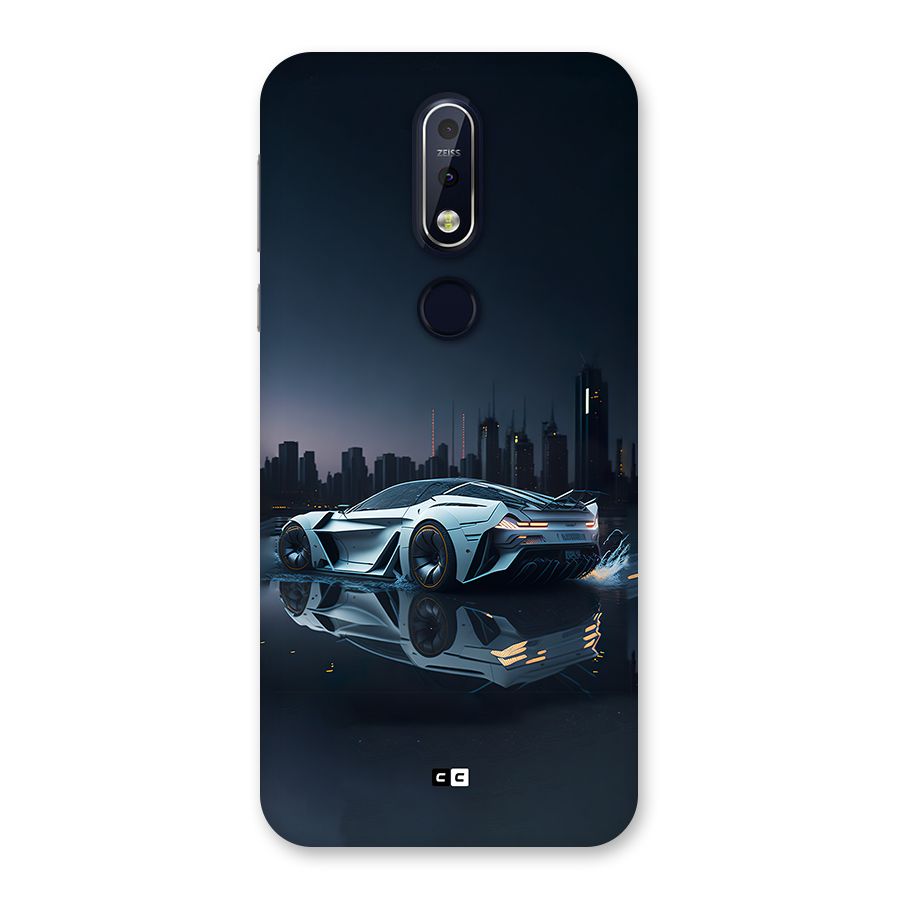 Car of Future Back Case for Nokia 7.1