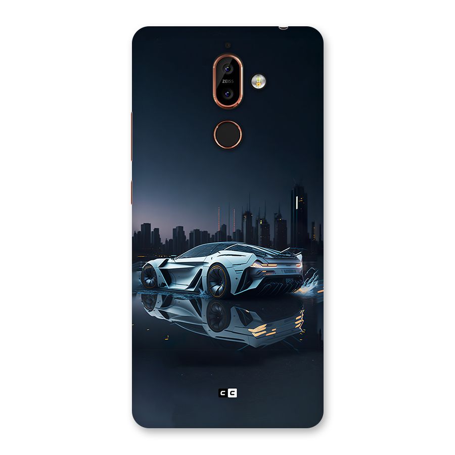 Car of Future Back Case for Nokia 7 Plus