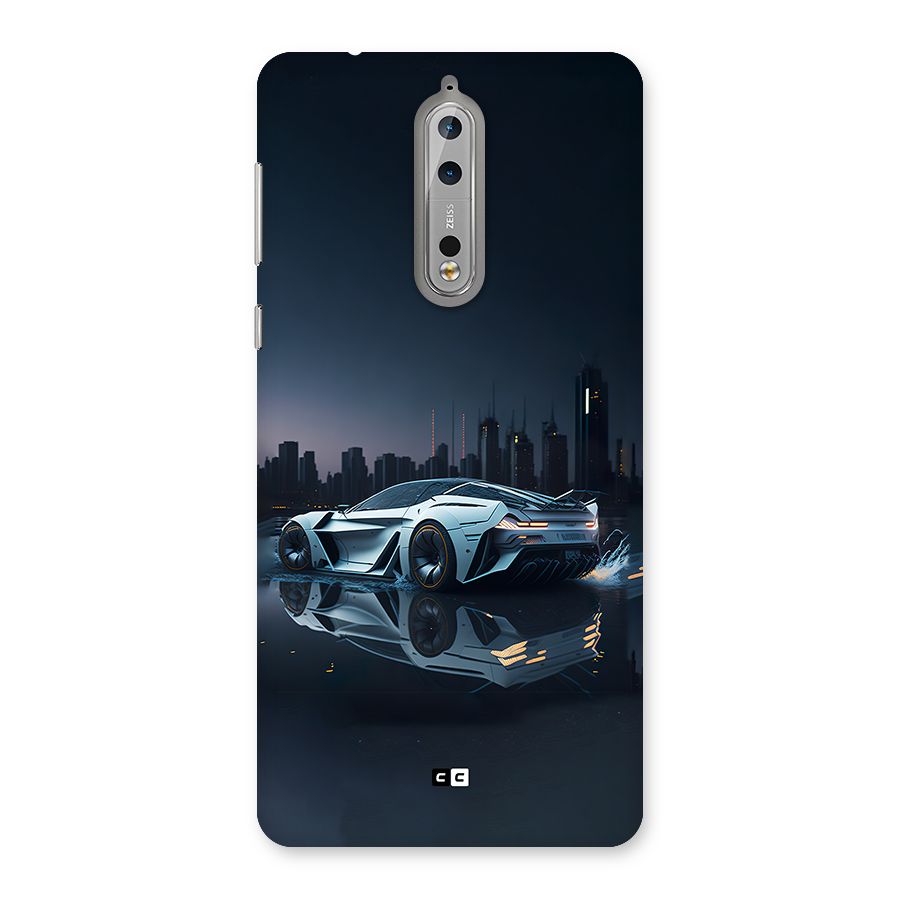 Car of Future Back Case for Nokia 8