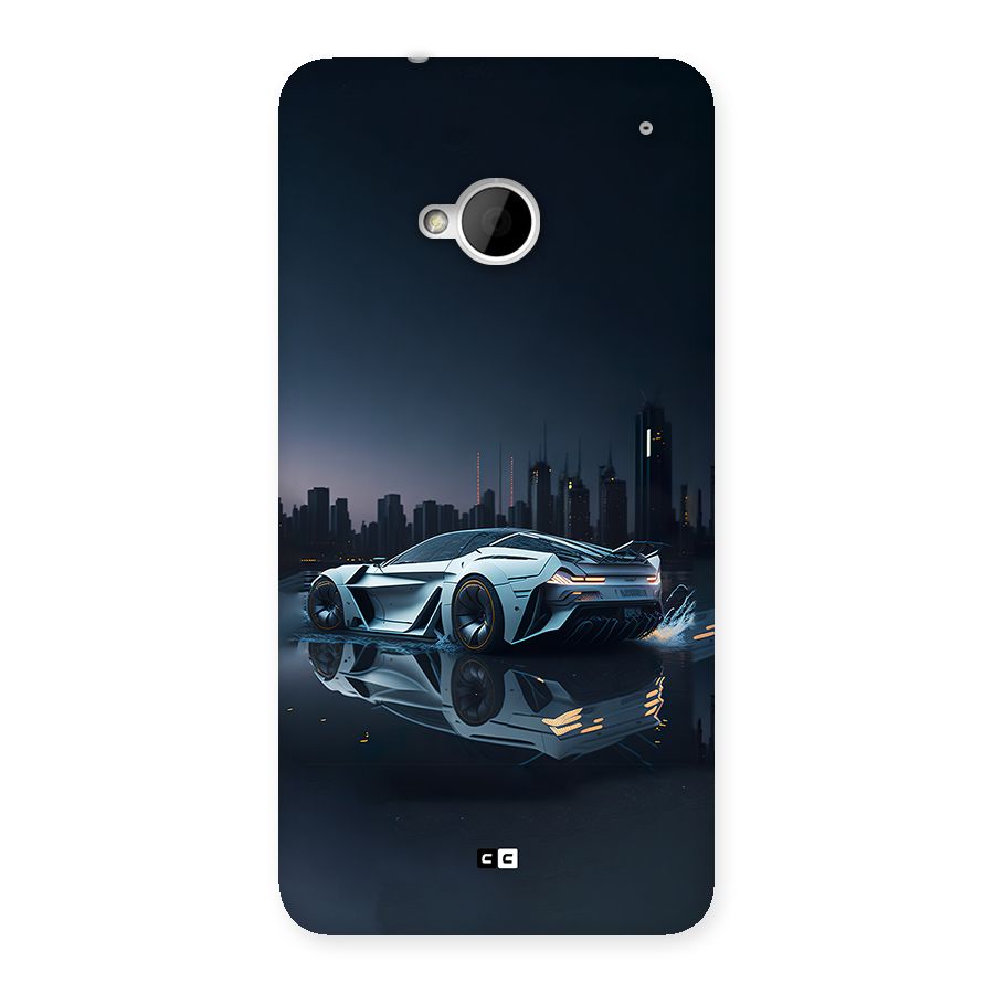 Car of Future Back Case for One M7 (Single Sim)