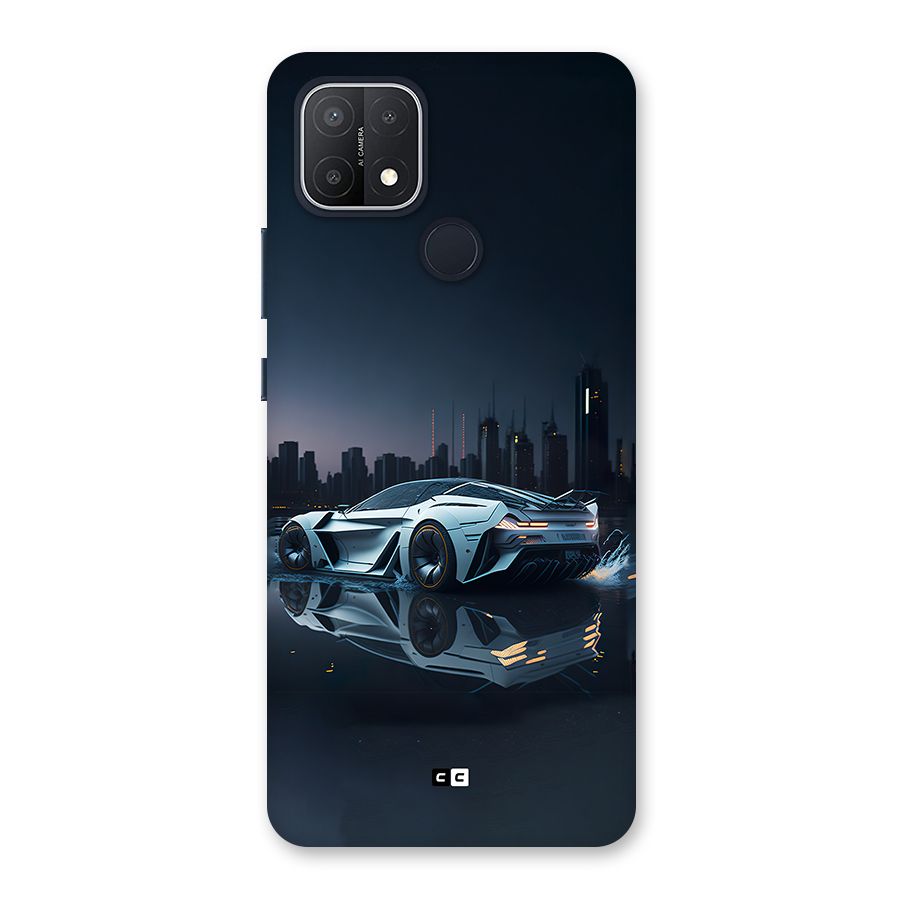 Car of Future Back Case for Oppo A15