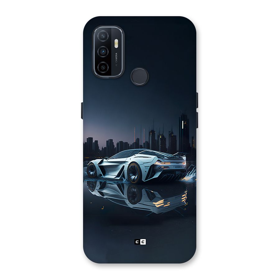 Car of Future Back Case for Oppo A32