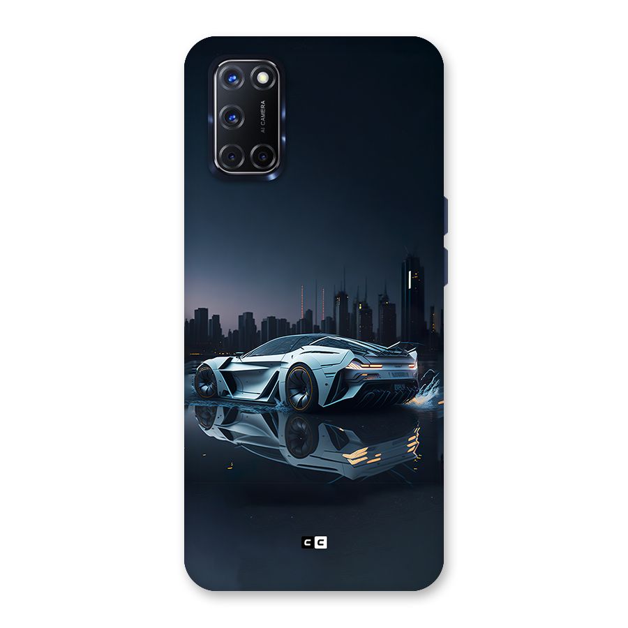 Car of Future Back Case for Oppo A52