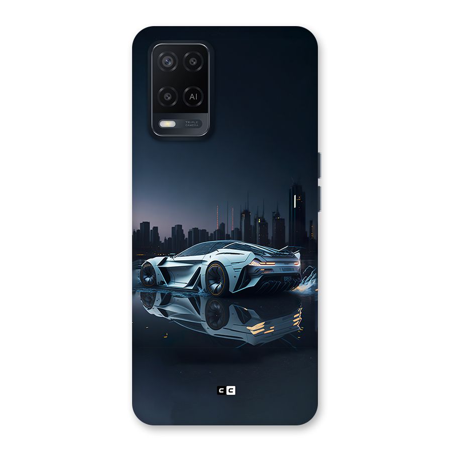 Car of Future Back Case for Oppo A54