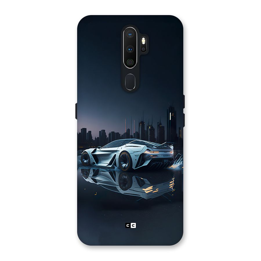 Car of Future Back Case for Oppo A5 (2020)
