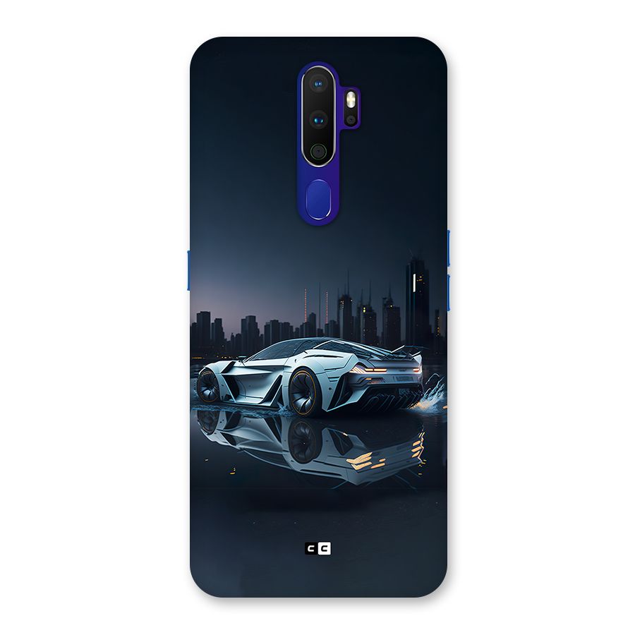 Car of Future Back Case for Oppo A9 (2020)