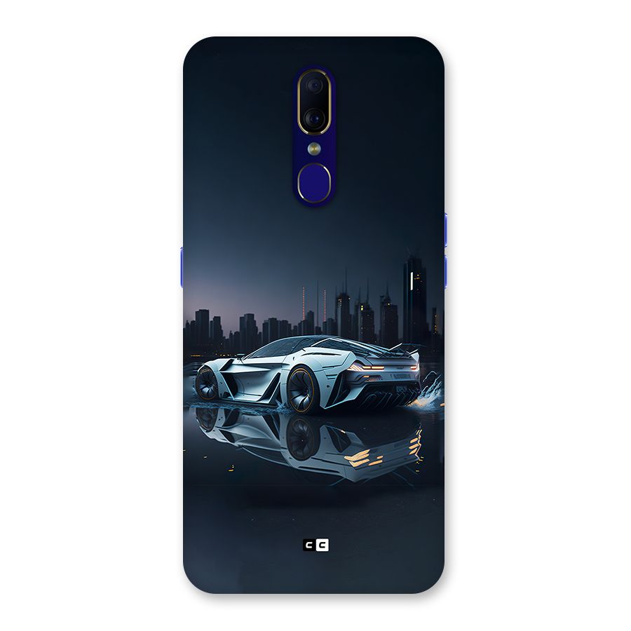 Car of Future Back Case for Oppo F11