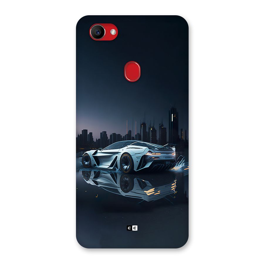 Car of Future Back Case for Oppo F7