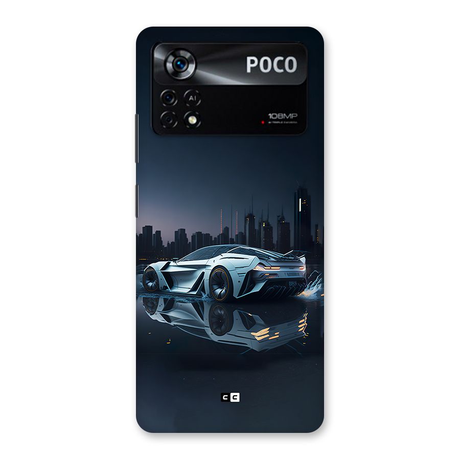 Car of Future Back Case for Poco X4 Pro 5G
