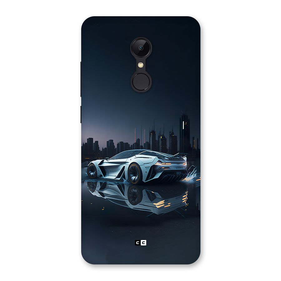 Car of Future Back Case for Redmi 5