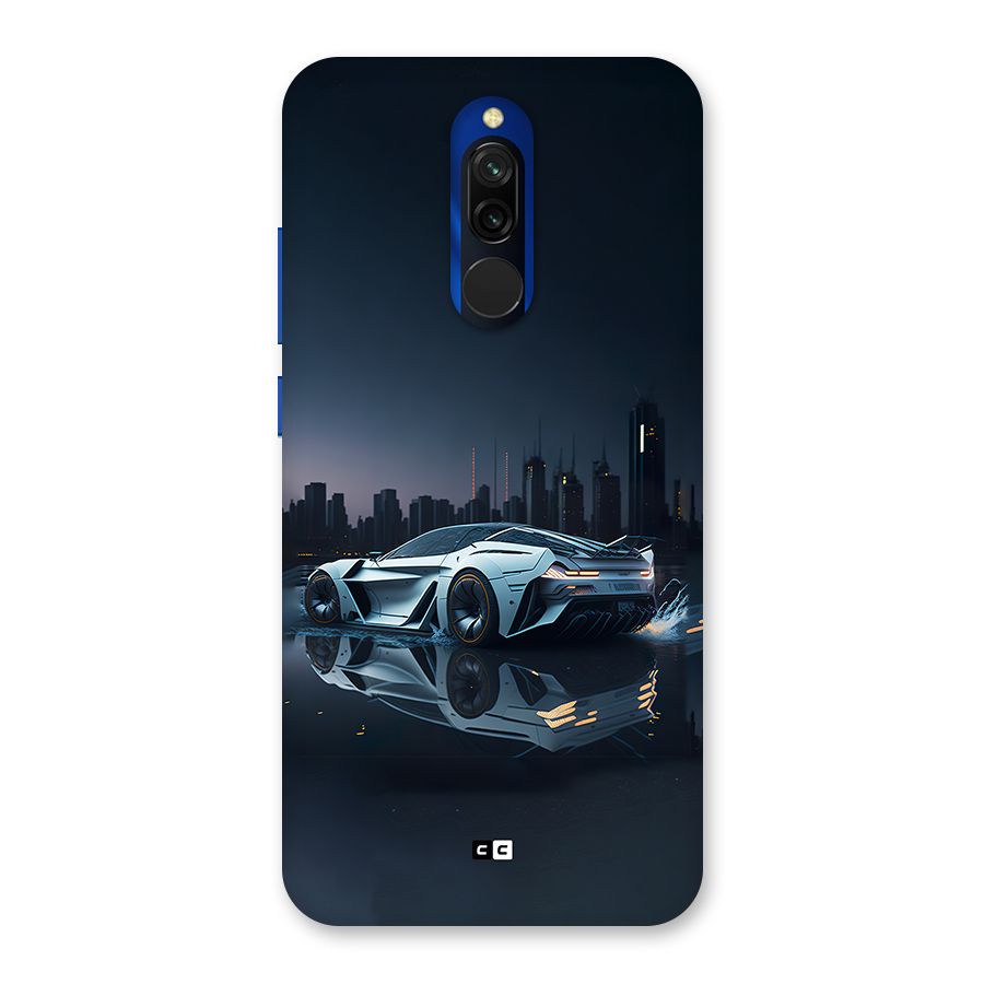 Car of Future Back Case for Redmi 8
