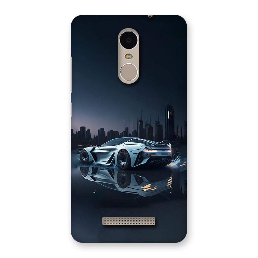 Car of Future Back Case for Redmi Note 3