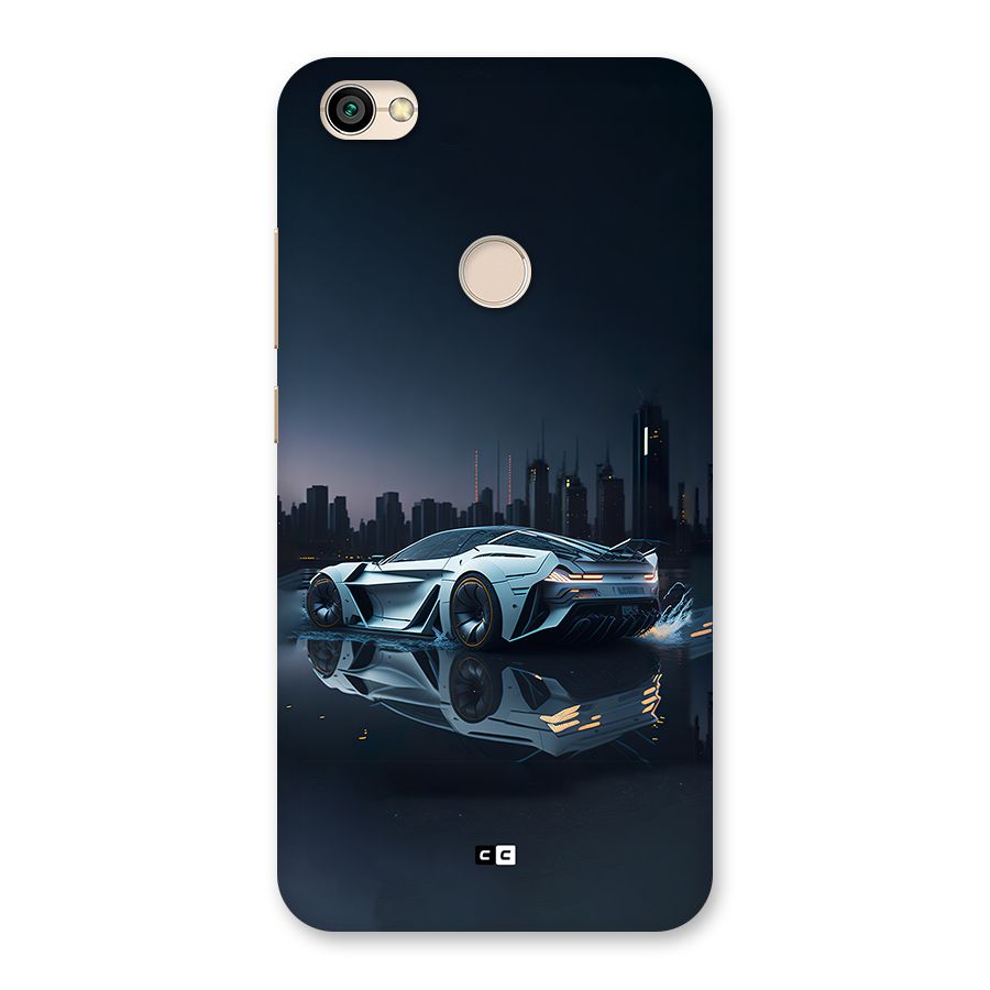 Car of Future Back Case for Redmi Y1 2017