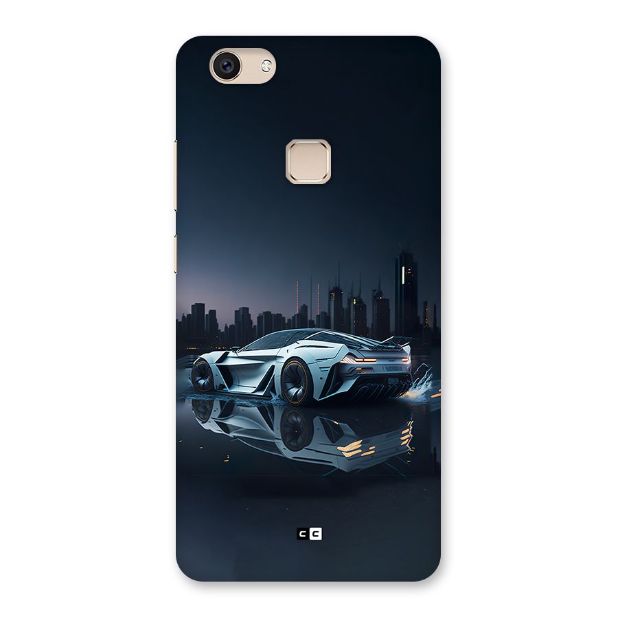 Car of Future Back Case for Vivo V7