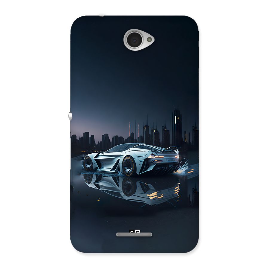 Car of Future Back Case for Xperia E4