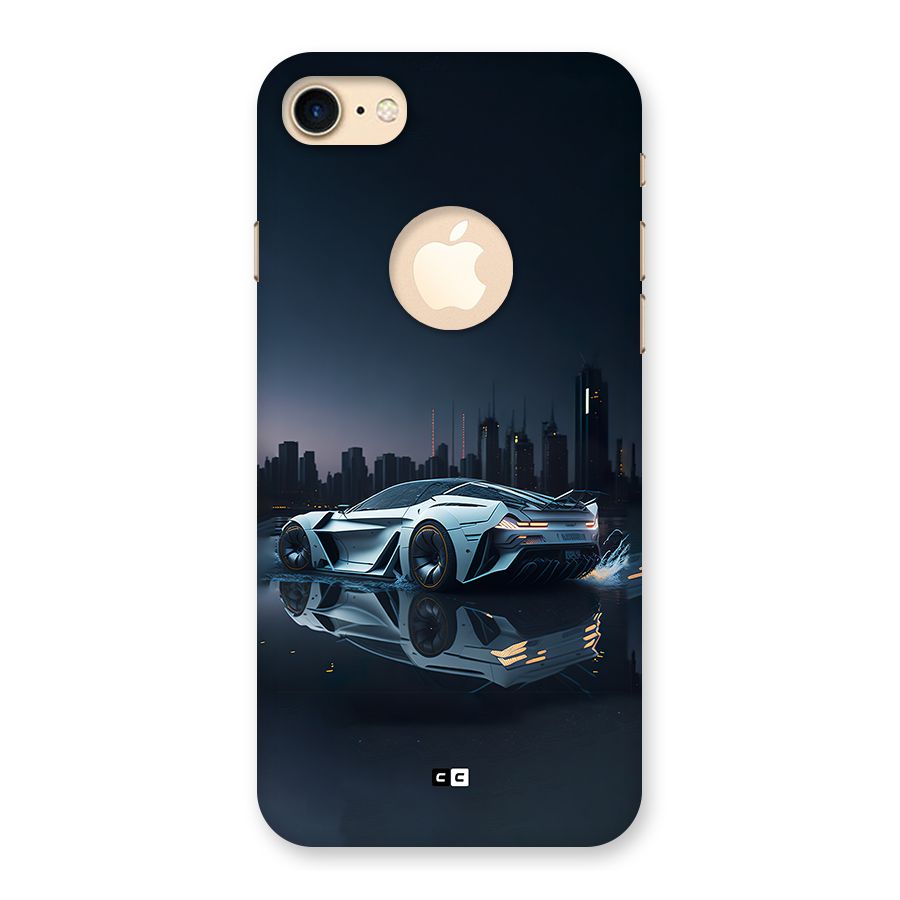 Car of Future Back Case for iPhone 7 Logo Cut