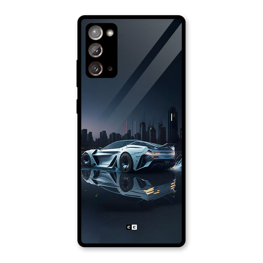 Car of Future Glass Back Case for Galaxy Note 20