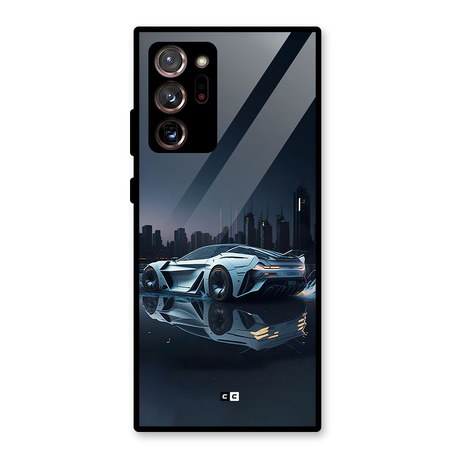 Car of Future Glass Back Case for Galaxy Note 20 Ultra