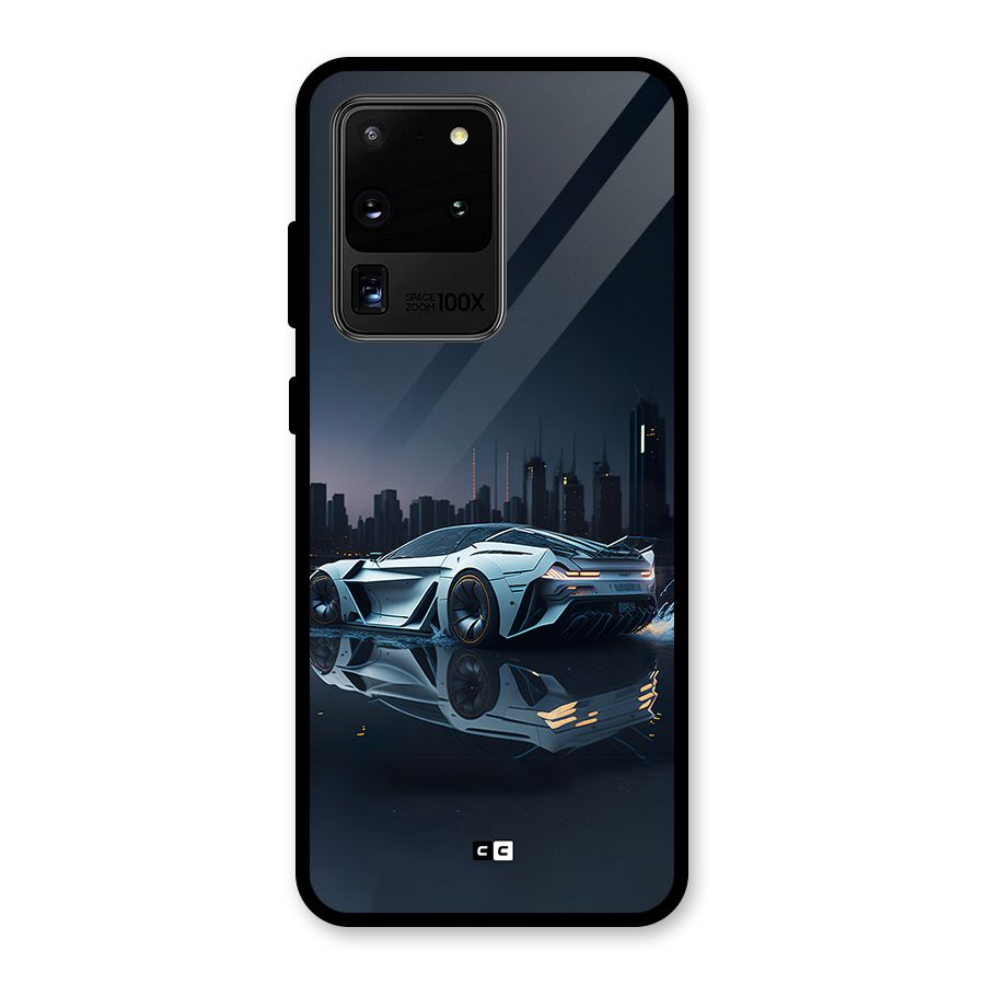 Car of Future Glass Back Case for Galaxy S20 Ultra