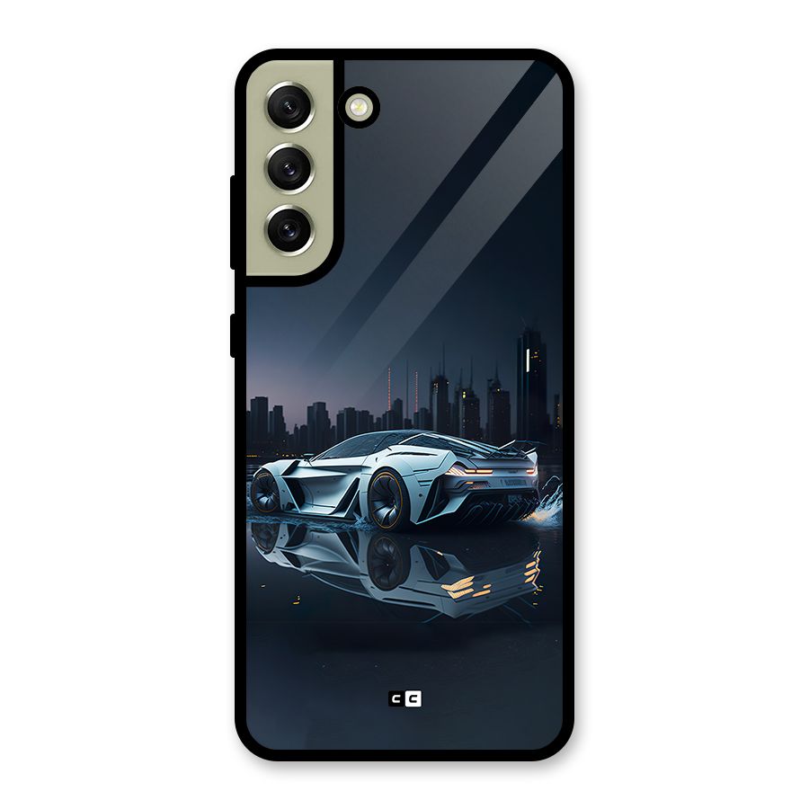 Car of Future Glass Back Case for Galaxy S21 FE 5G