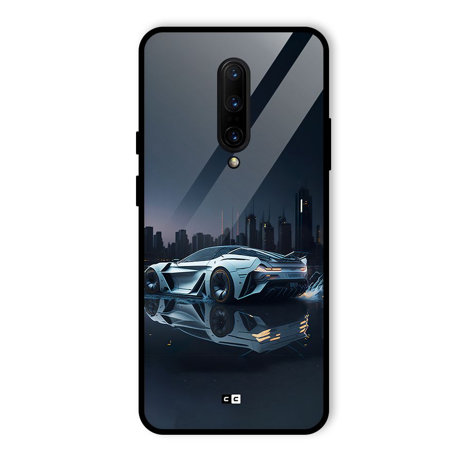 Car of Future Glass Back Case for OnePlus 7 Pro