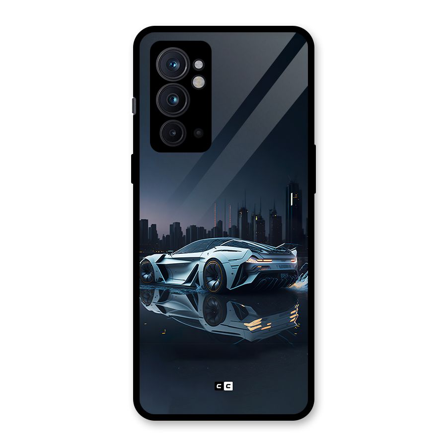 Car of Future Glass Back Case for OnePlus 9RT 5G