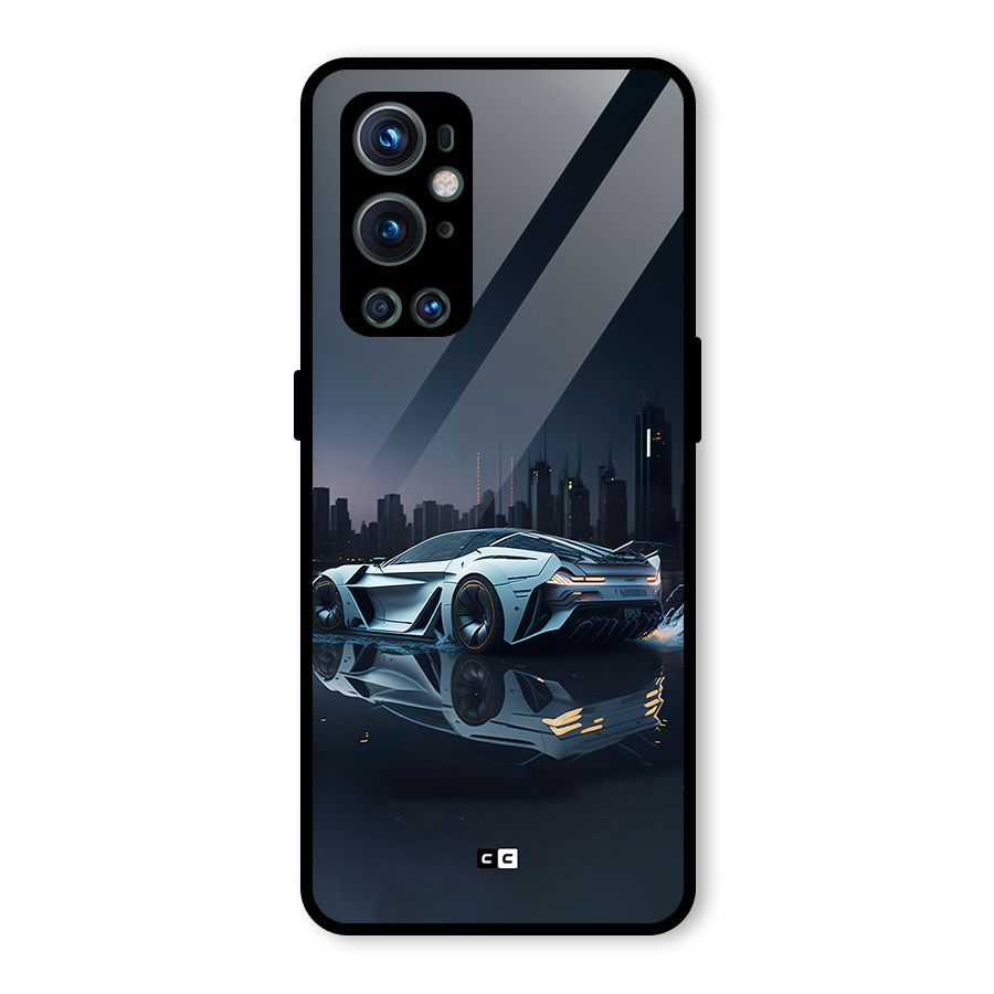 Car of Future Glass Back Case for OnePlus 9 Pro
