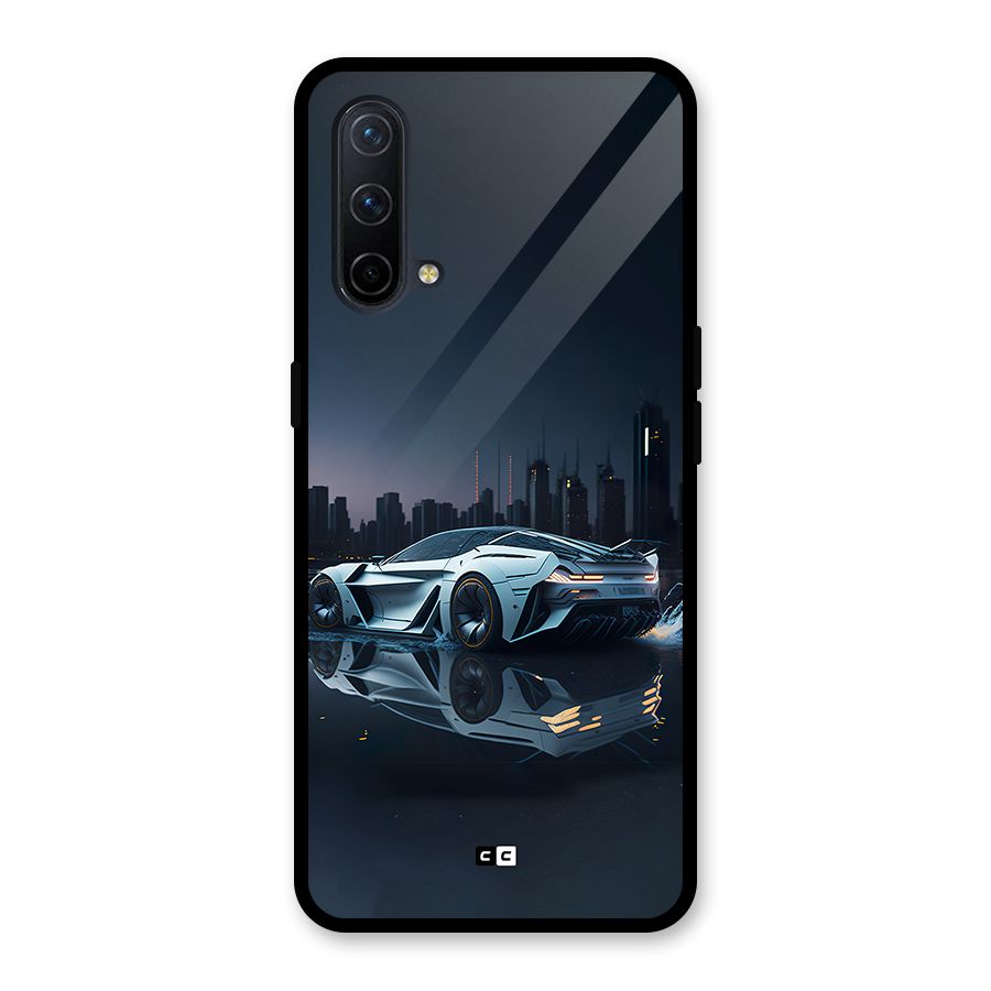 Car of Future Glass Back Case for OnePlus Nord CE 5G
