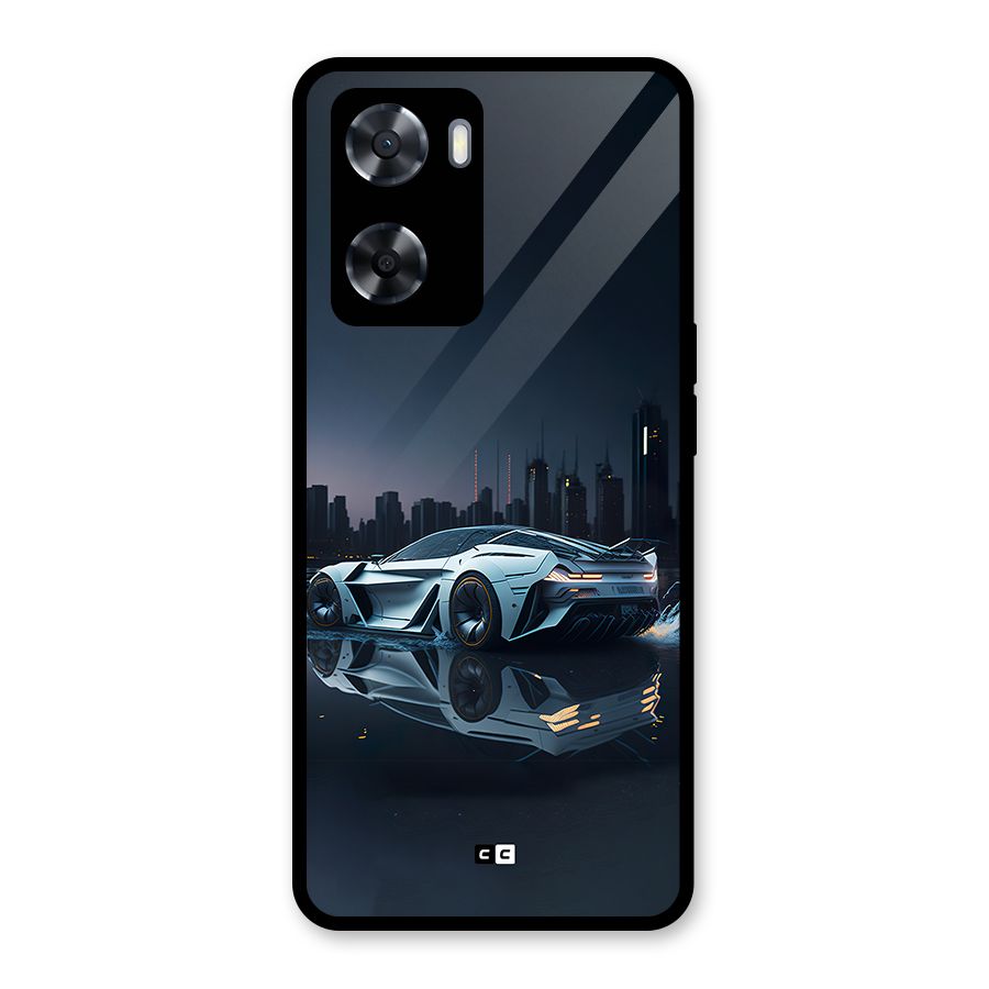 Car of Future Glass Back Case for OnePlus Nord N20 SE