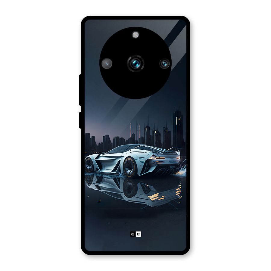 Car of Future Glass Back Case for Realme 11 Pro Plus