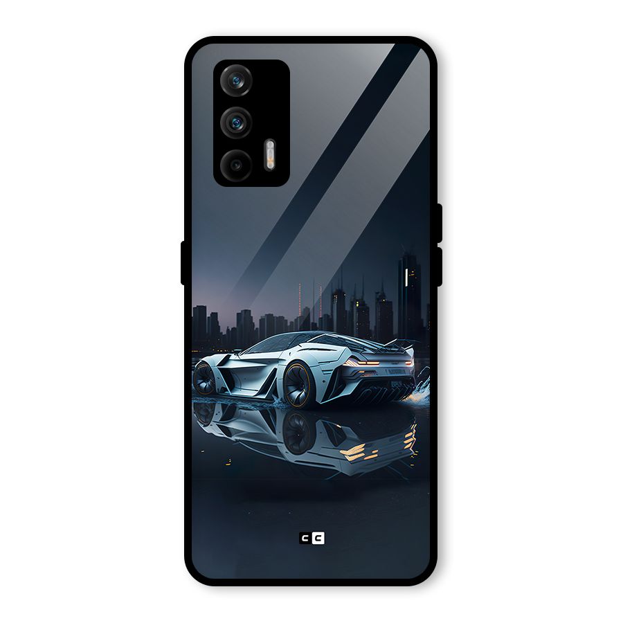 Car of Future Glass Back Case for Realme GT 5G