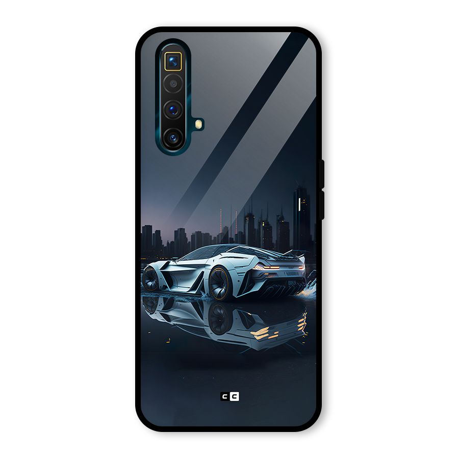 Car of Future Glass Back Case for Realme X3 SuperZoom