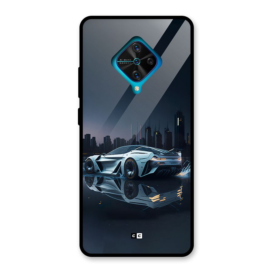 Car of Future Glass Back Case for Vivo S1 Pro