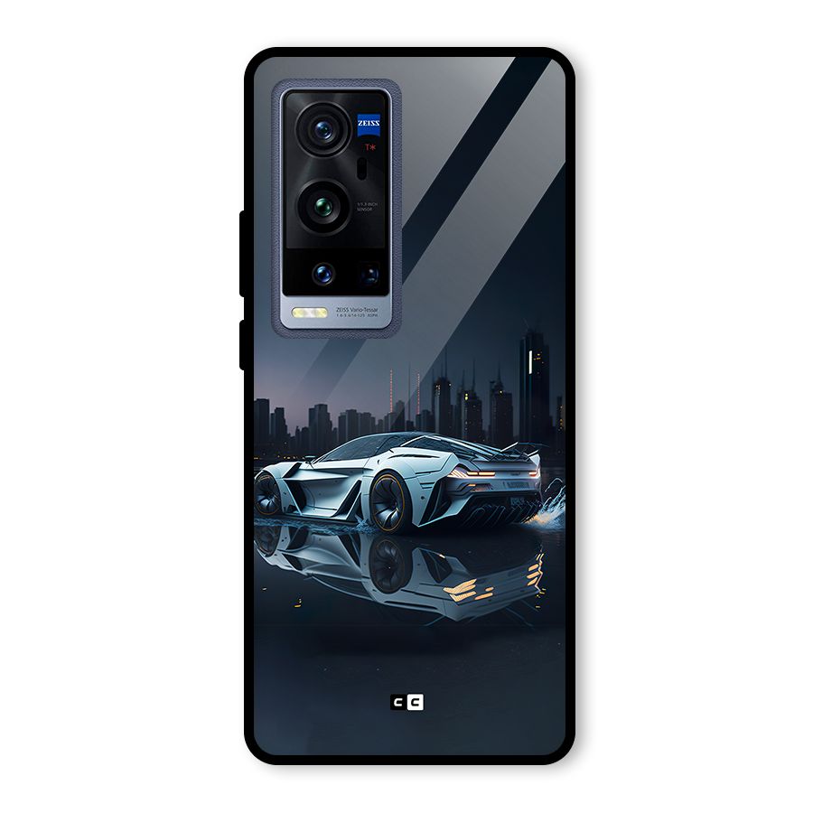 Car of Future Glass Back Case for Vivo X60 Pro Plus