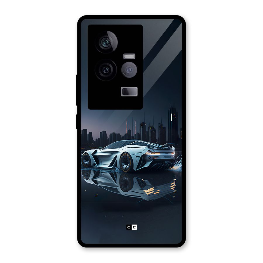 Car of Future Glass Back Case for Vivo iQOO 11 5G