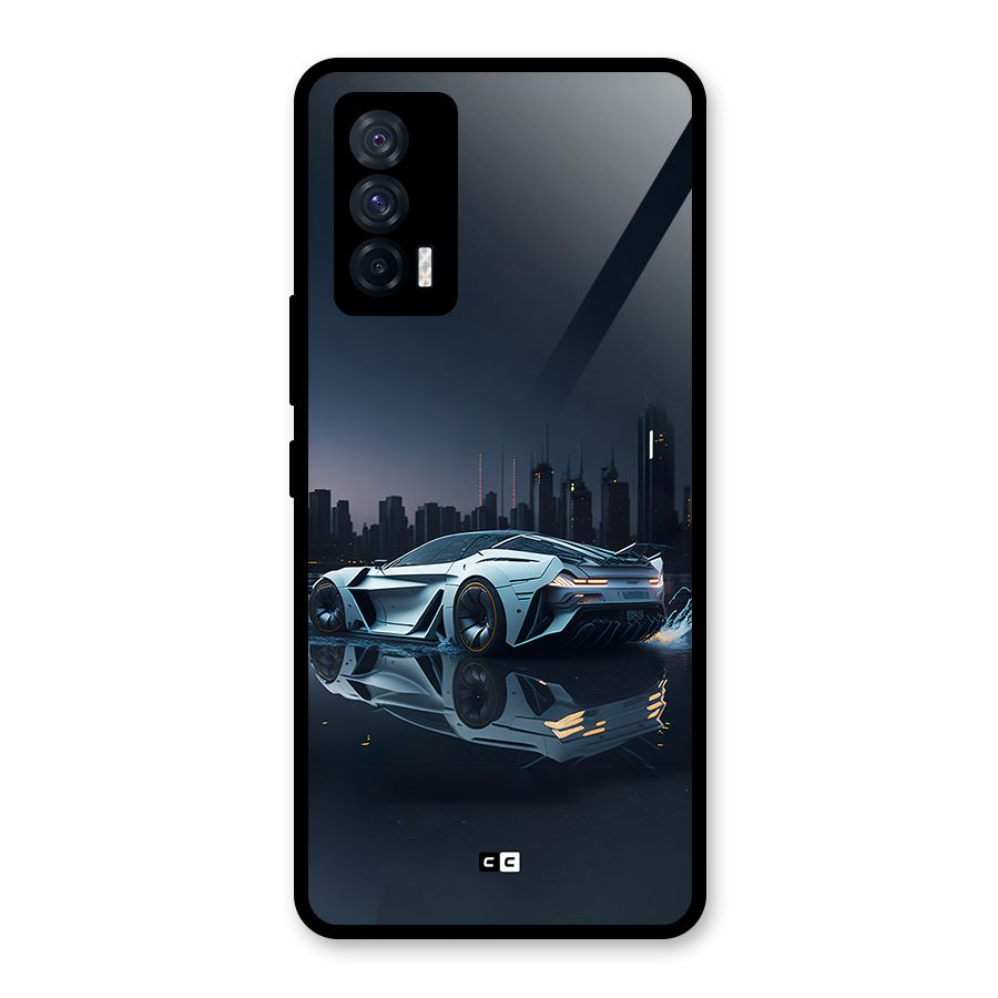 Car of Future Glass Back Case for Vivo iQOO 7 5G