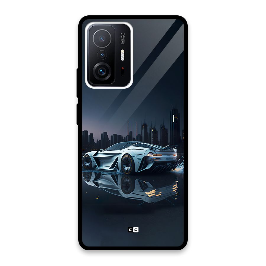 Car of Future Glass Back Case for Xiaomi 11T Pro
