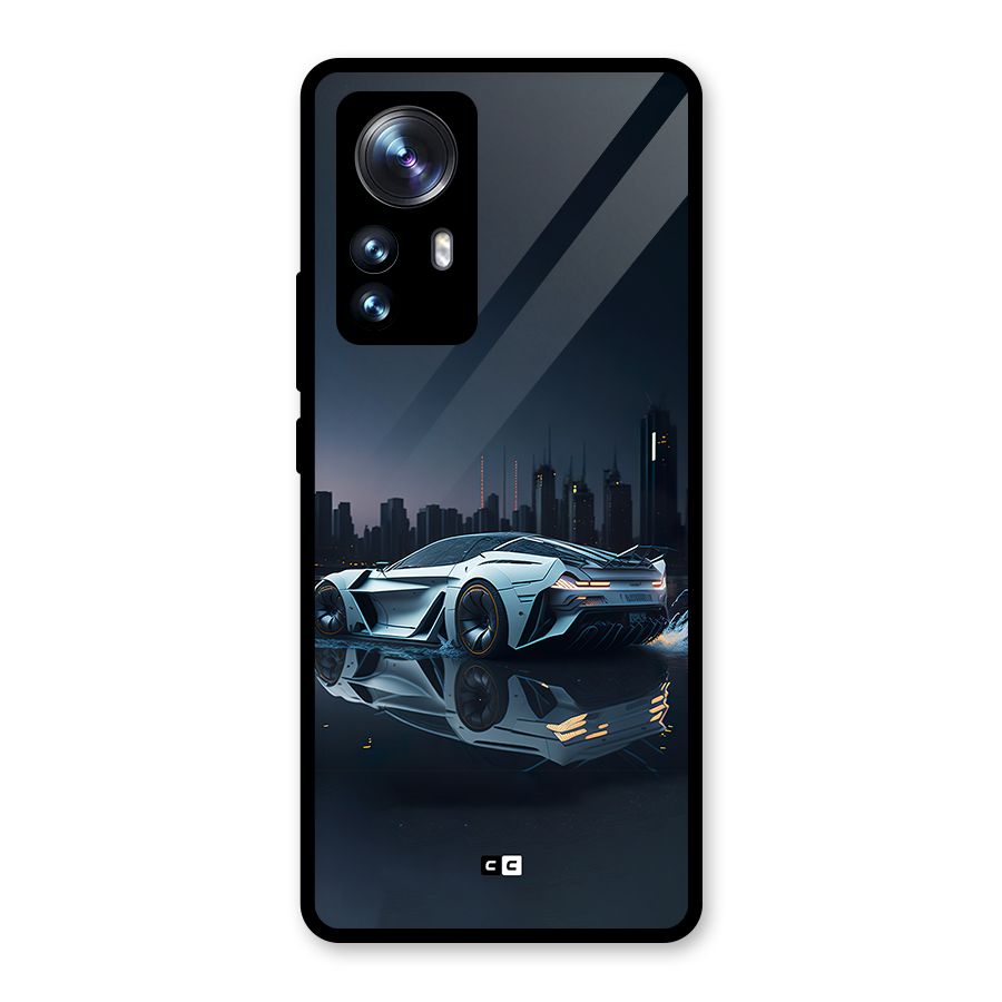 Car of Future Glass Back Case for Xiaomi 12 Pro