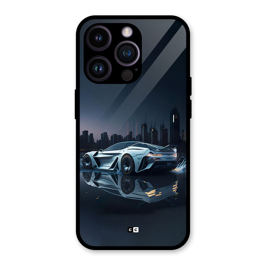 Car of Future Glass Back Case for iPhone 14 Pro