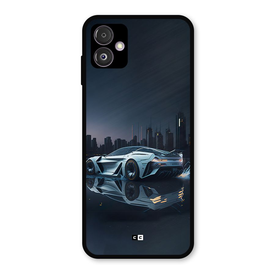 Car of Future Metal Back Case for Galaxy F14