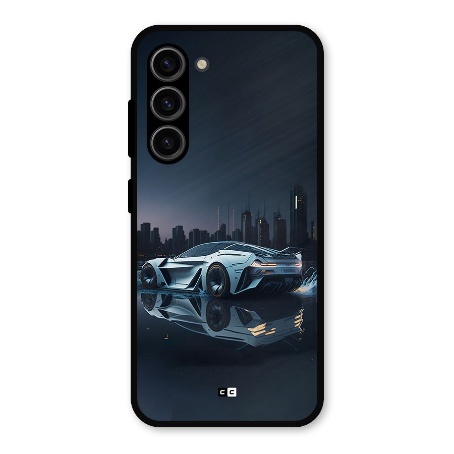 Car of Future Metal Back Case for Galaxy S23