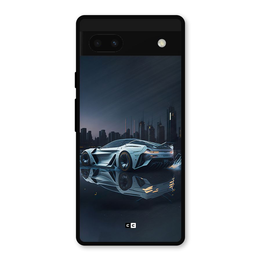 Car of Future Metal Back Case for Google Pixel 6a